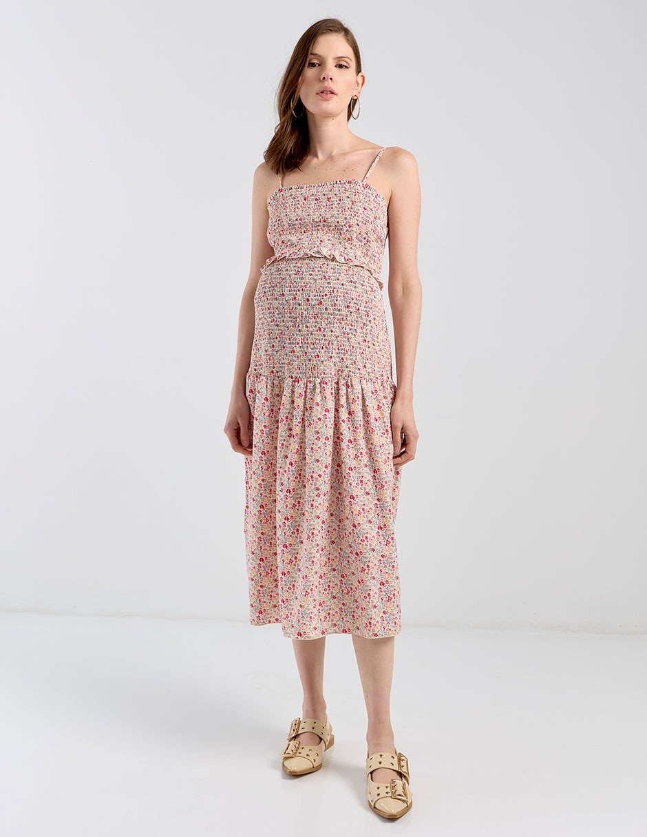 Vestido maternidad midi casual One To Nine