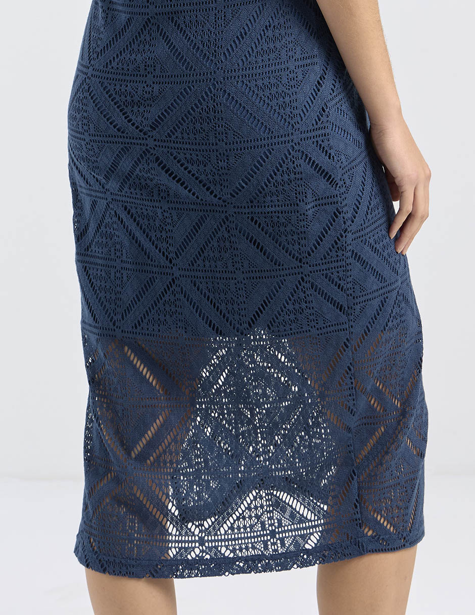 Vestido maternidad midi casual 10