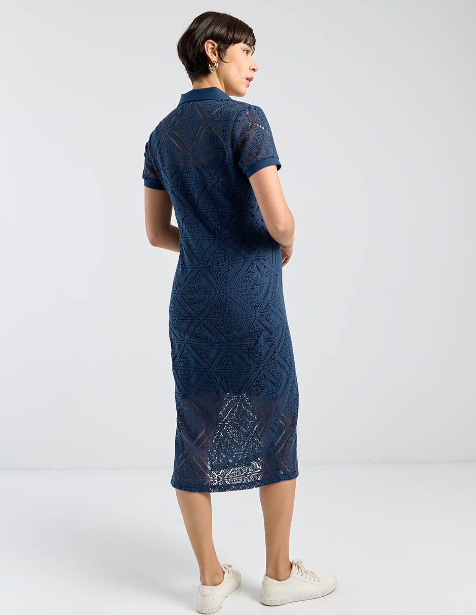 Vestido maternidad midi casual 11
