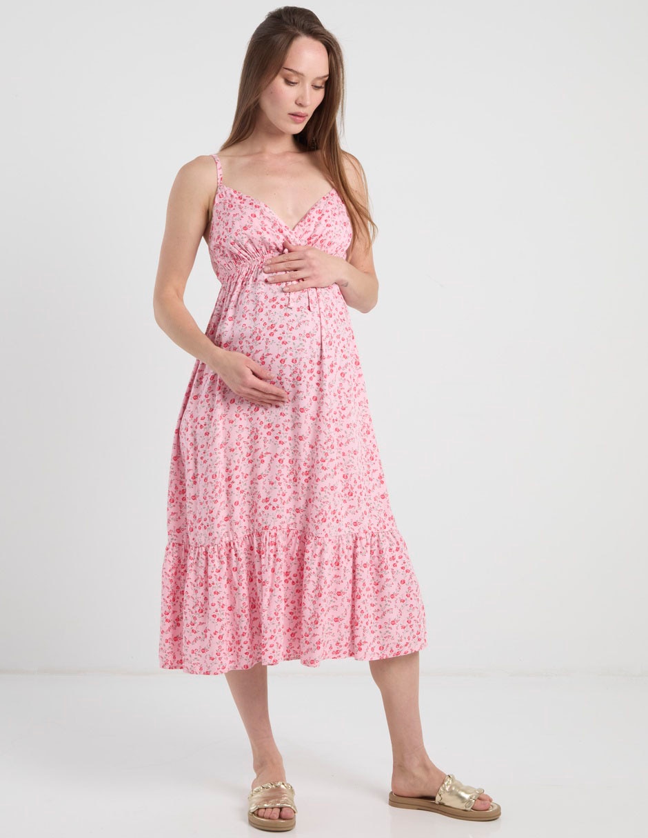 Vestido maternidad cropped casual one to nine