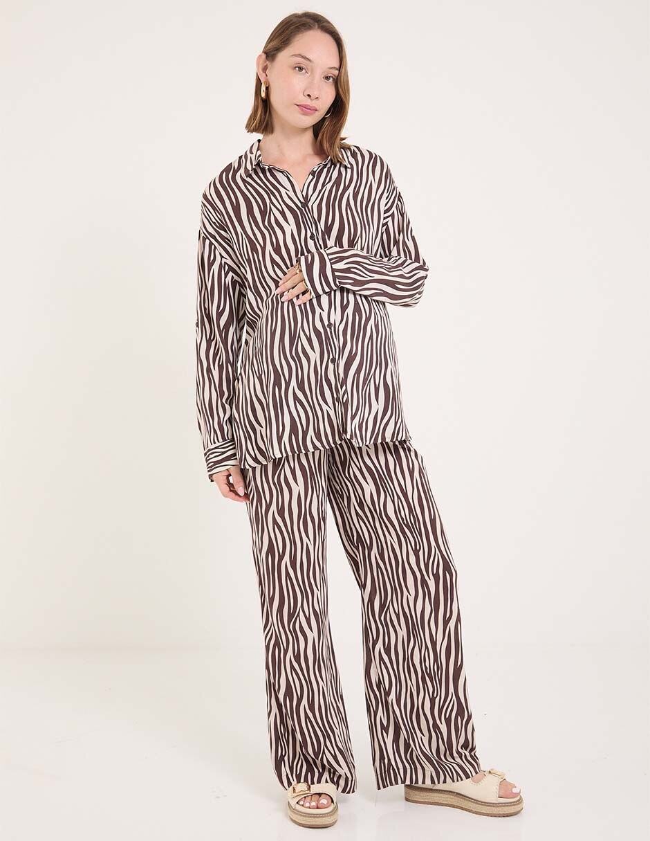 Blusa maternidad Expecting Essentials manga larga