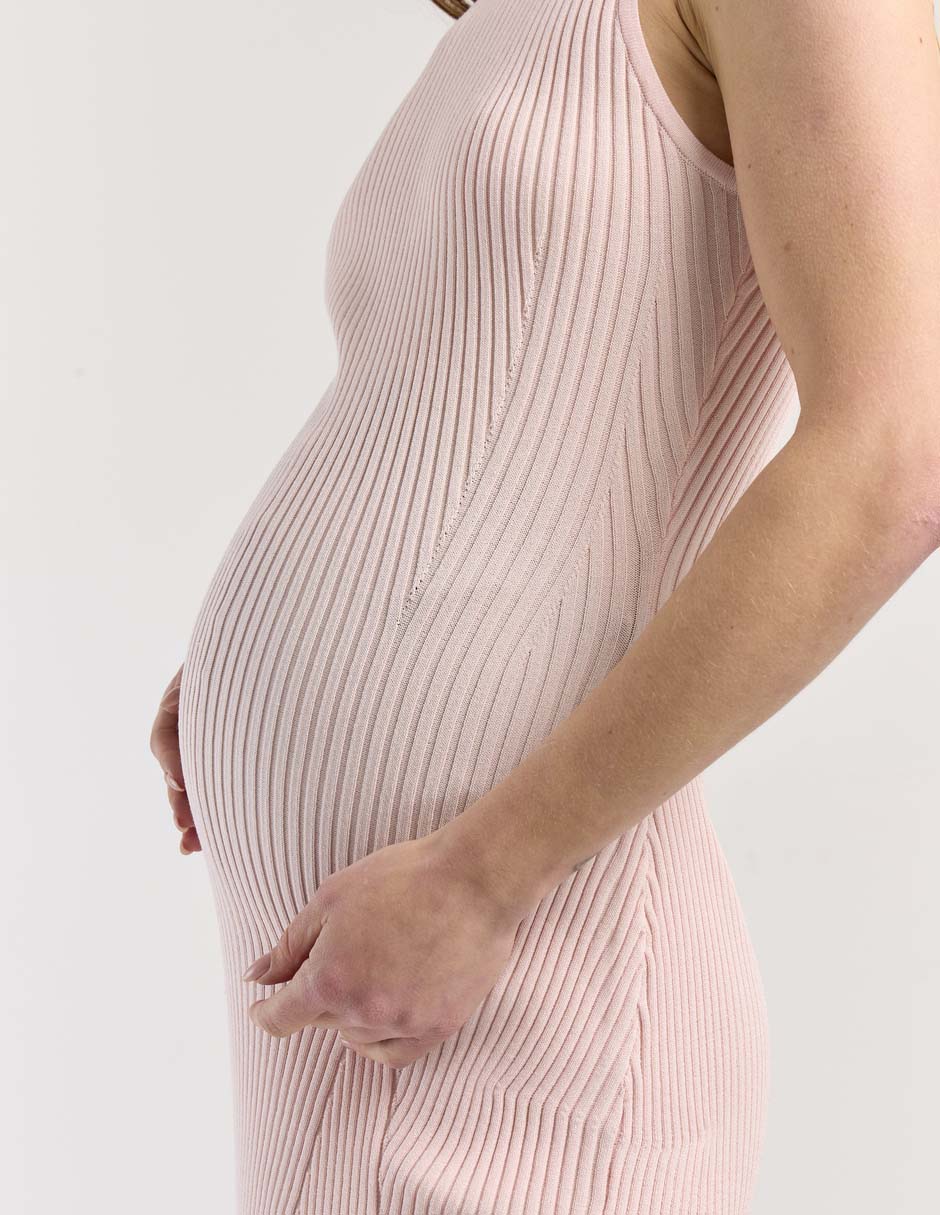 Vestido maternidad 3/4 casual 2