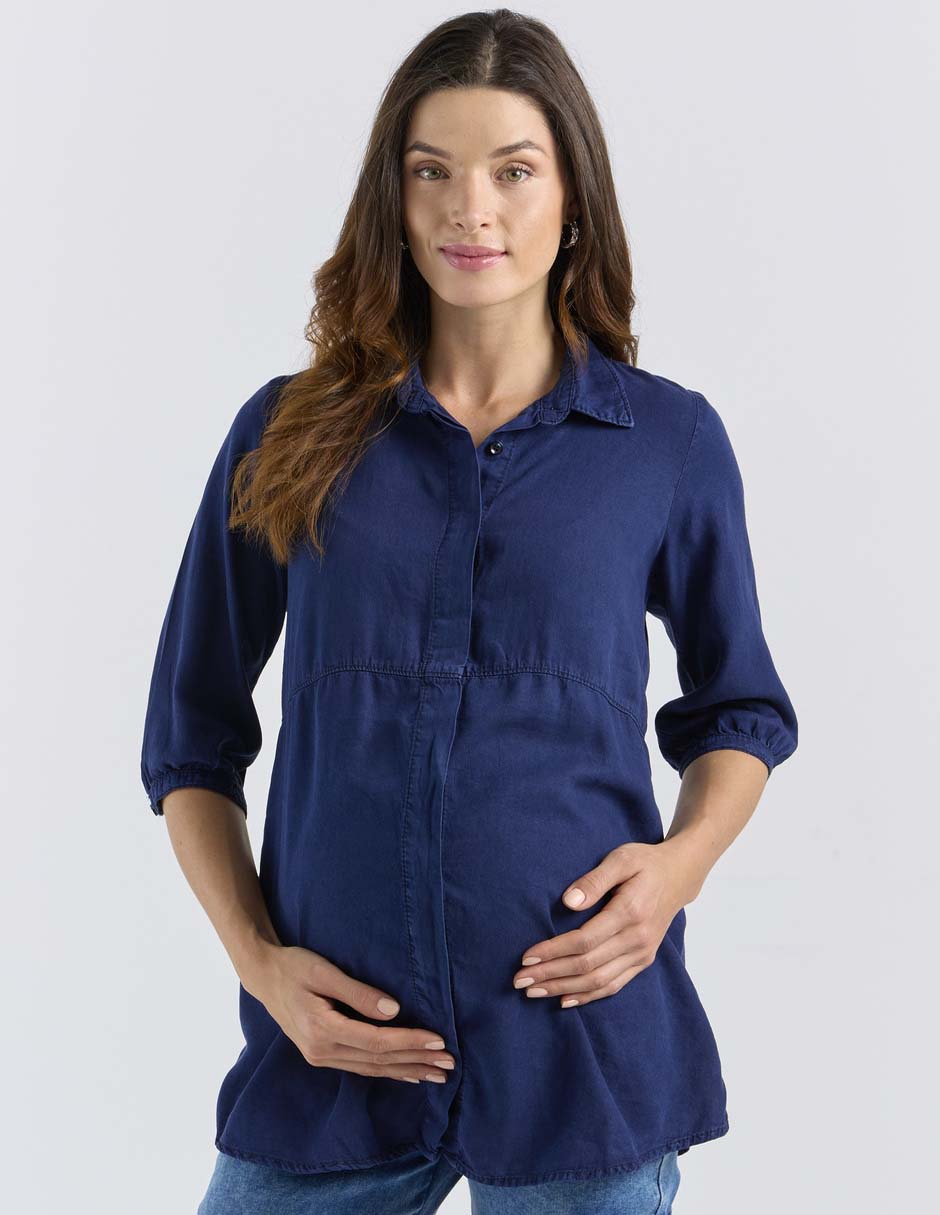 Blusa maternidad manga 3/4 1