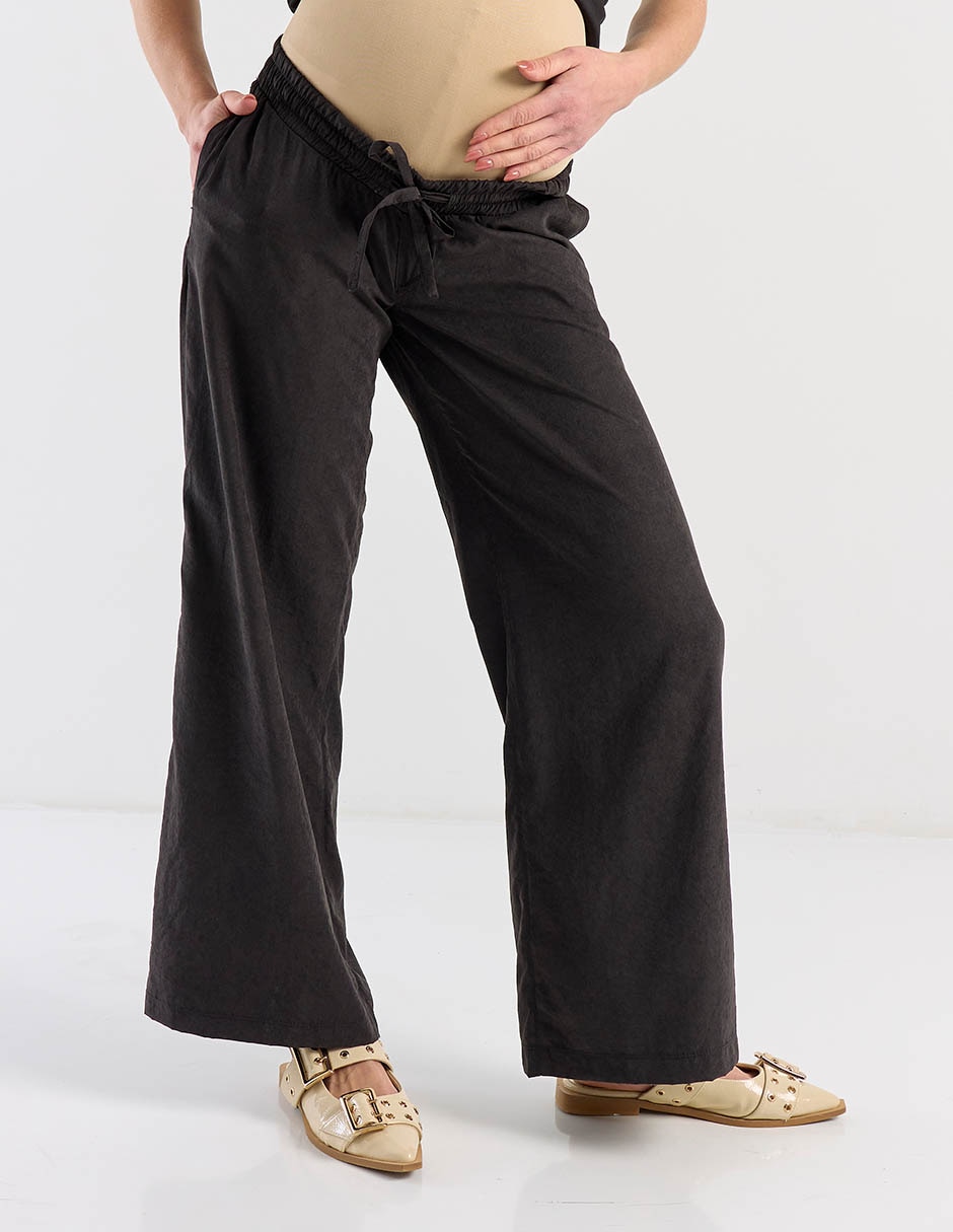 Pantalón maternidad amplio