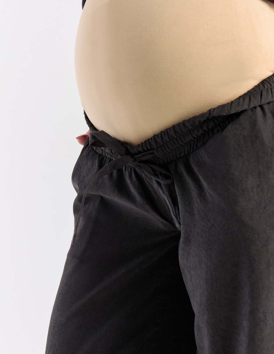 Pantalón maternidad amplio