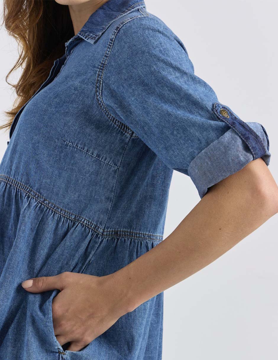 Vestido de maternidad 3/4 casual One To Nine