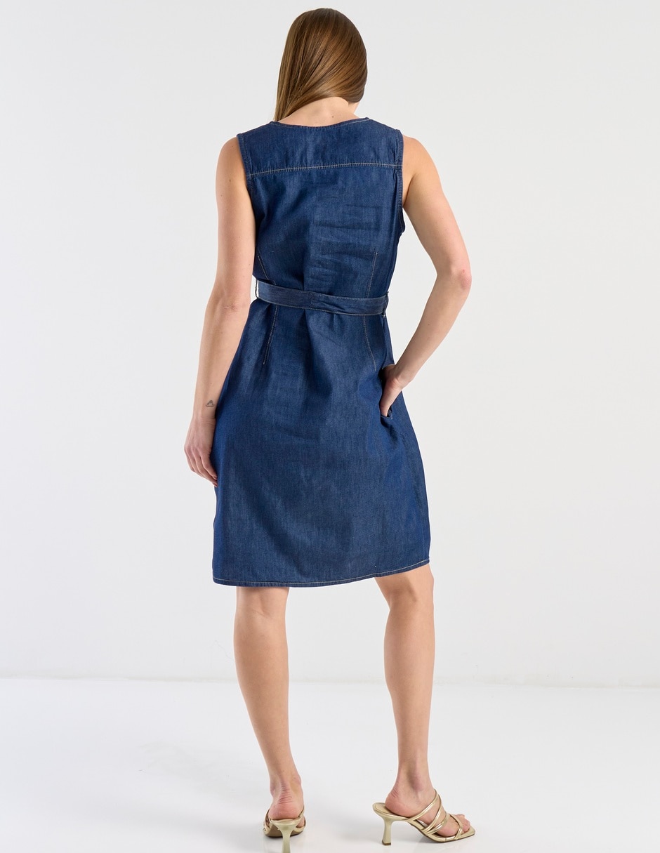 Vestido maternidad arriba de la rodilla casual 11