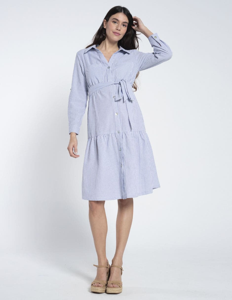 Vestido maternidad arriba de la rodilla casual
