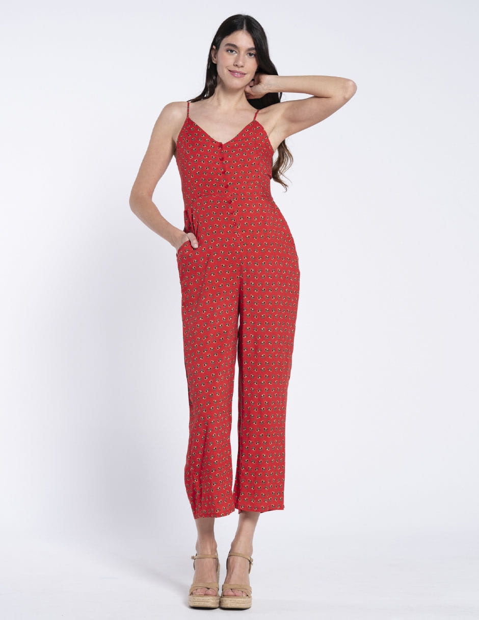 Jumpsuit maternidad casual estampado floral Jumpsuit maternidad casual estampado floral