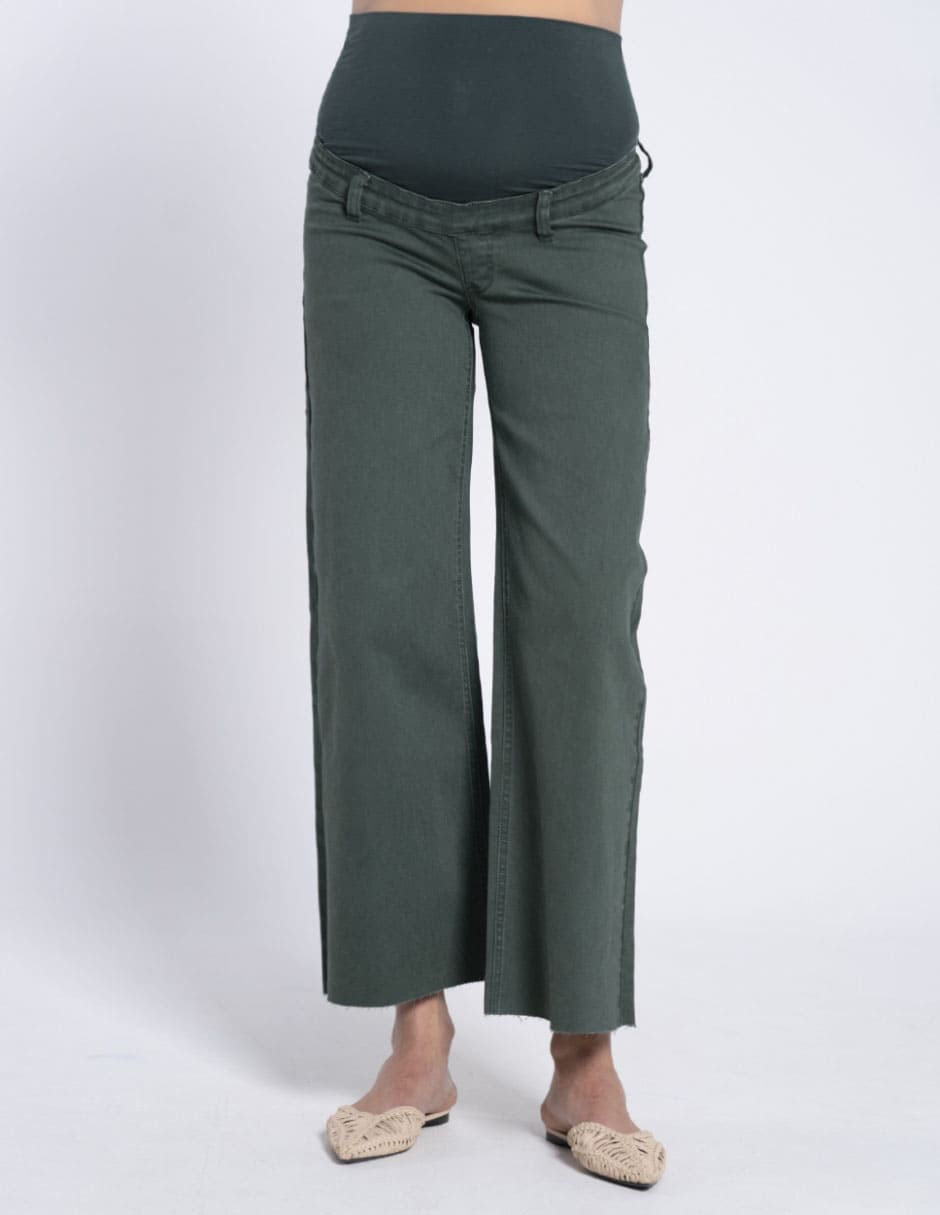 Jeans maternidad straight corte cadera