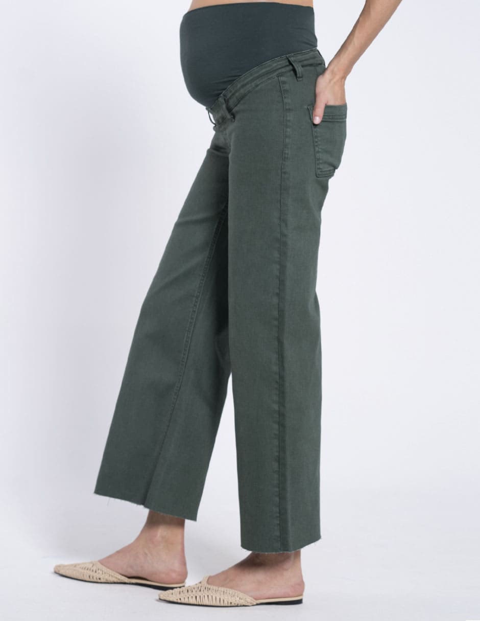 Jeans maternidad straight corte cadera