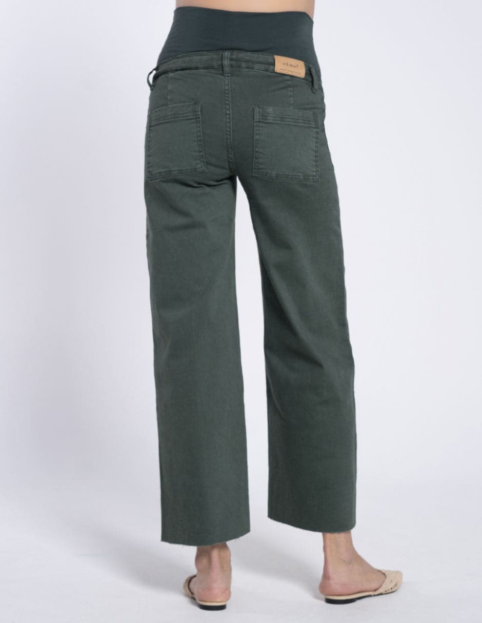 Jeans maternidad straight corte cadera