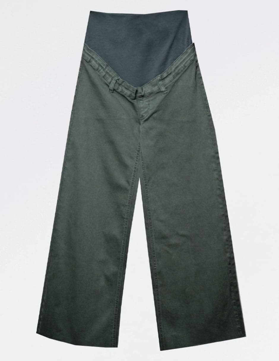 Jeans maternidad straight corte cadera