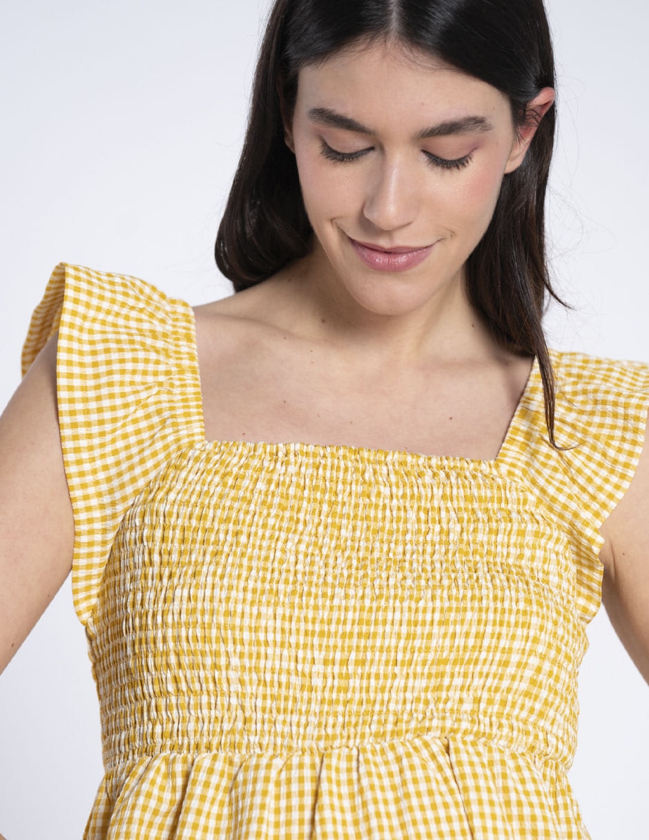 Blusa maternidad sin manga 2