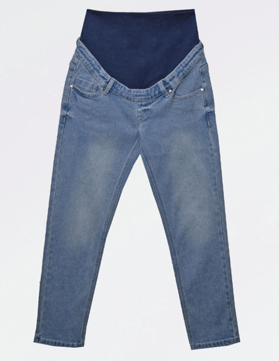 Jeans maternidad straight Oh Ma! corte cadera