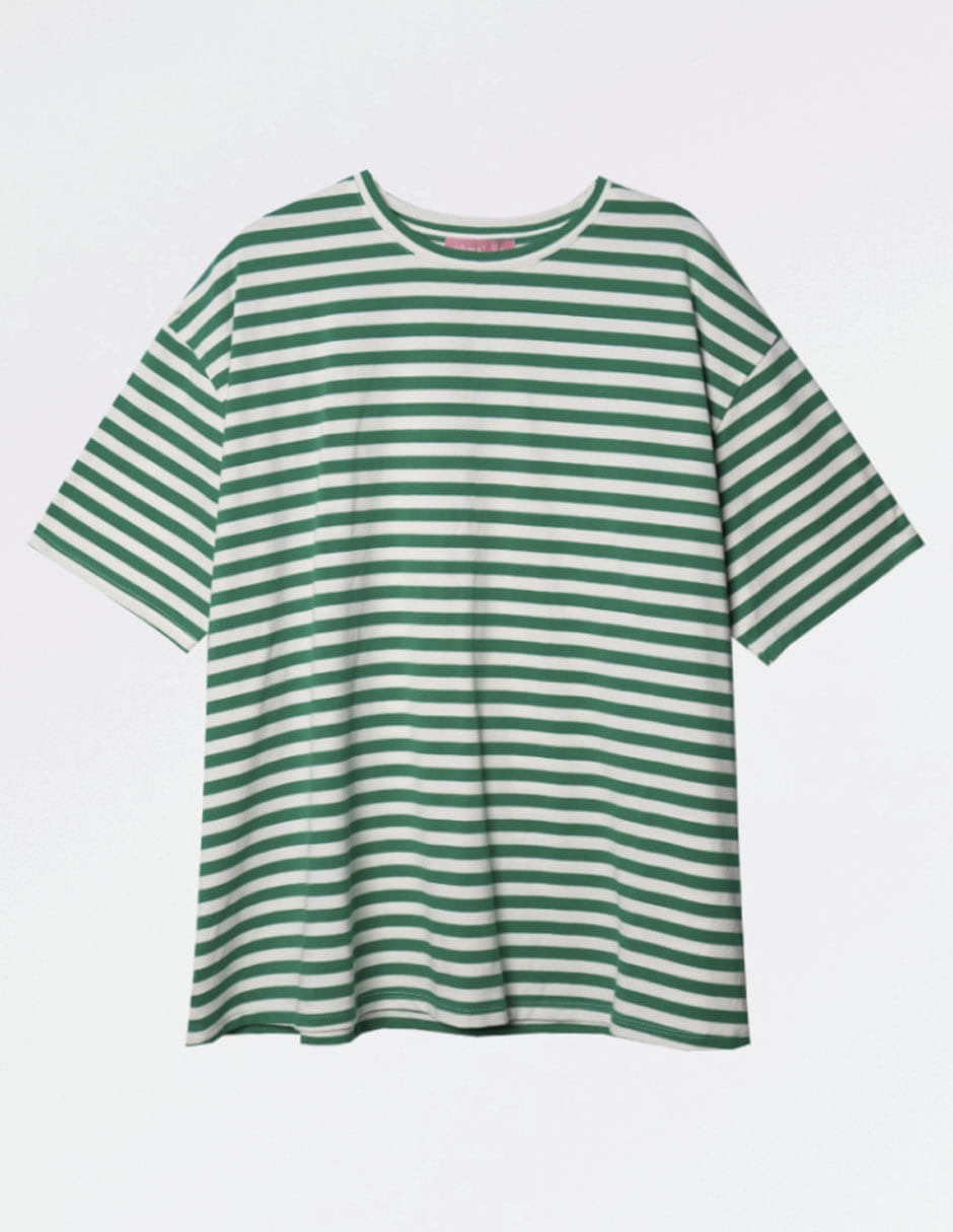 Playera maternidad manga corta cuello redondo 11
