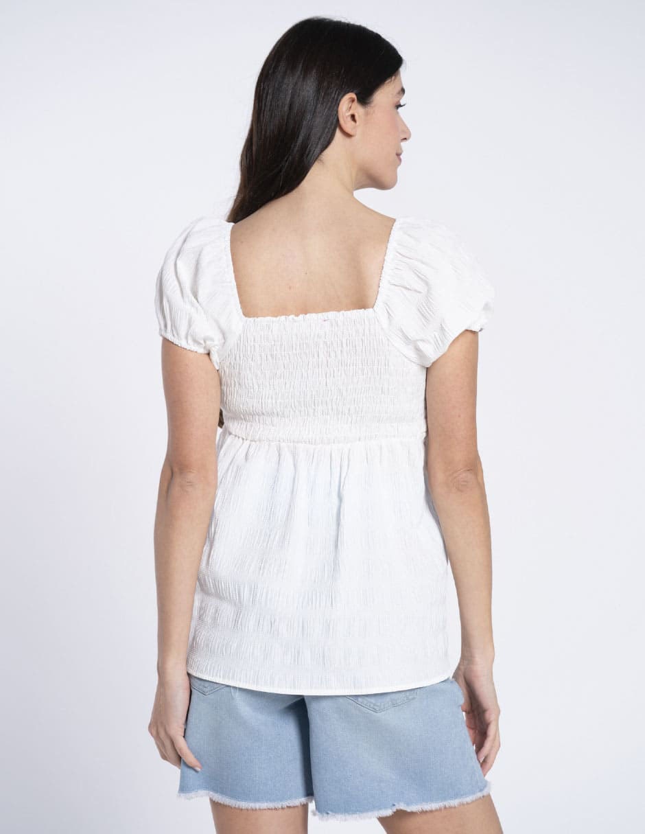 Blusa maternidad Oh Ma! manga corta