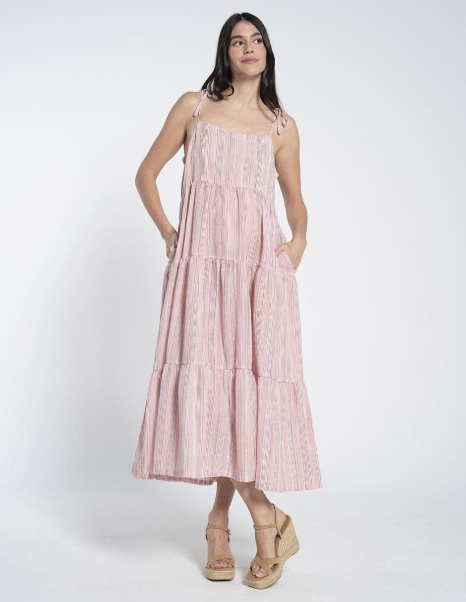 Vestido maternidad midi