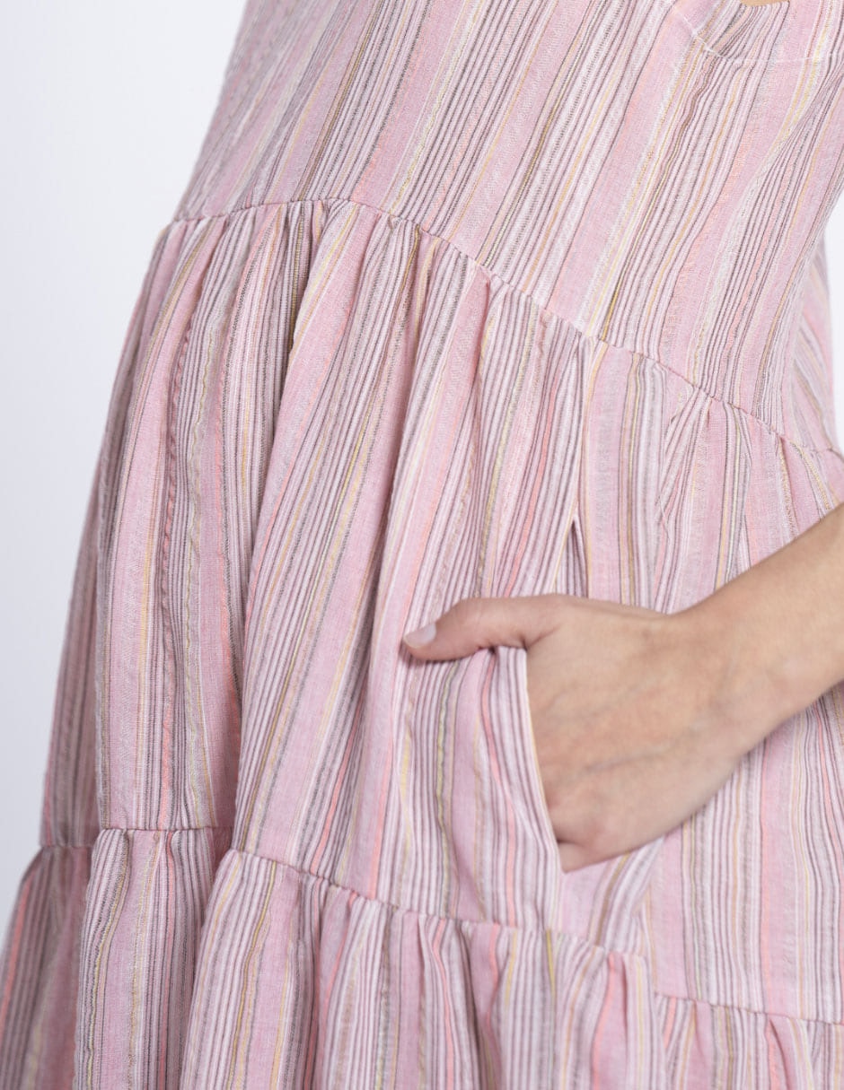 Vestido maternidad midi Oh Ma!