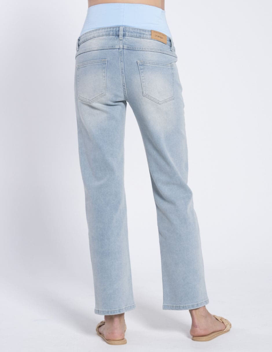 Jeans maternidad straight Oh Ma! corte corte cintura