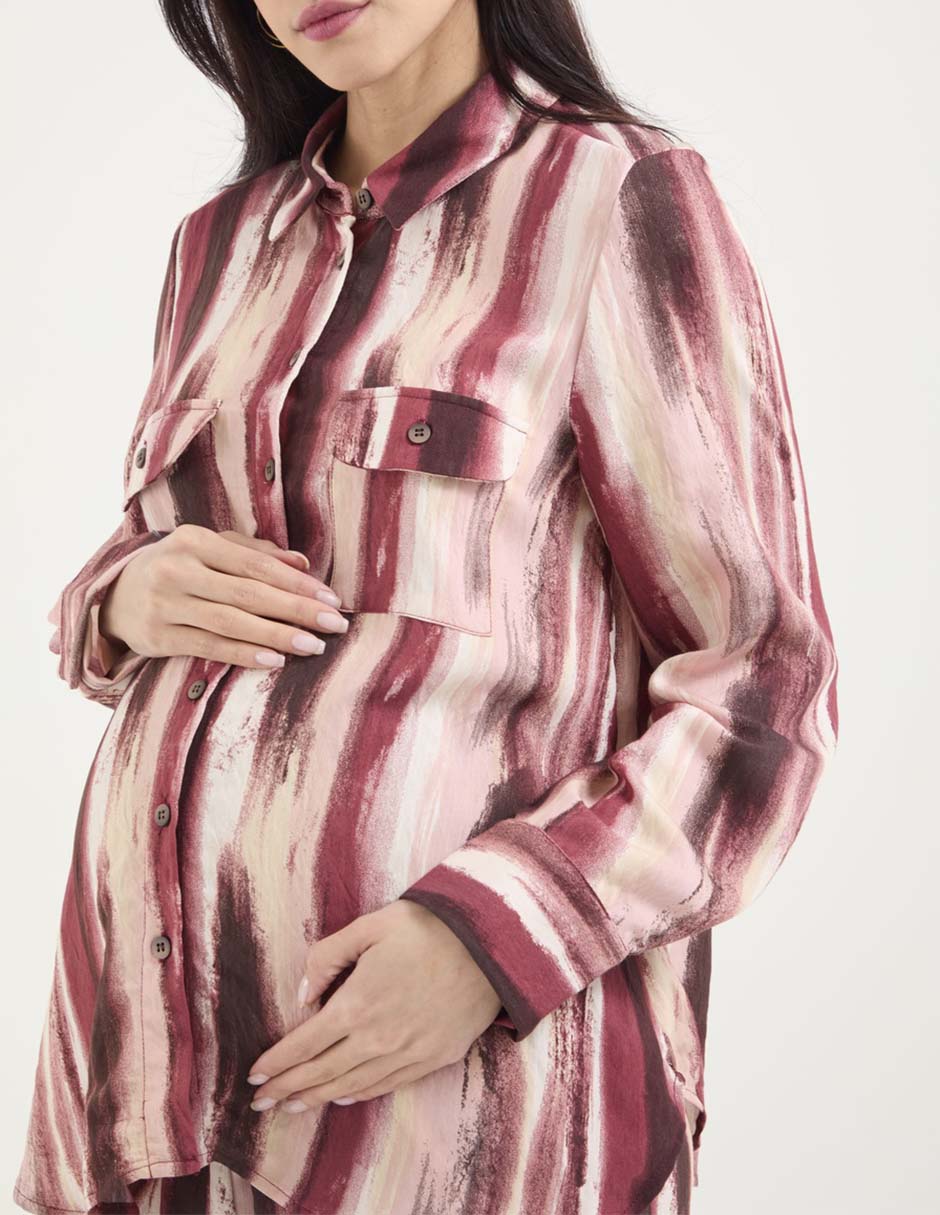 Blusa maternidad manga larga 7