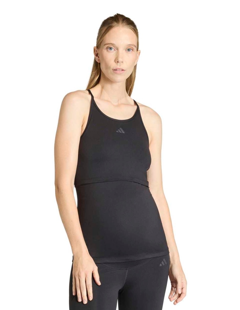 Playera maternidad Motion cuello redondo Playera maternidad Motion cuello redondo