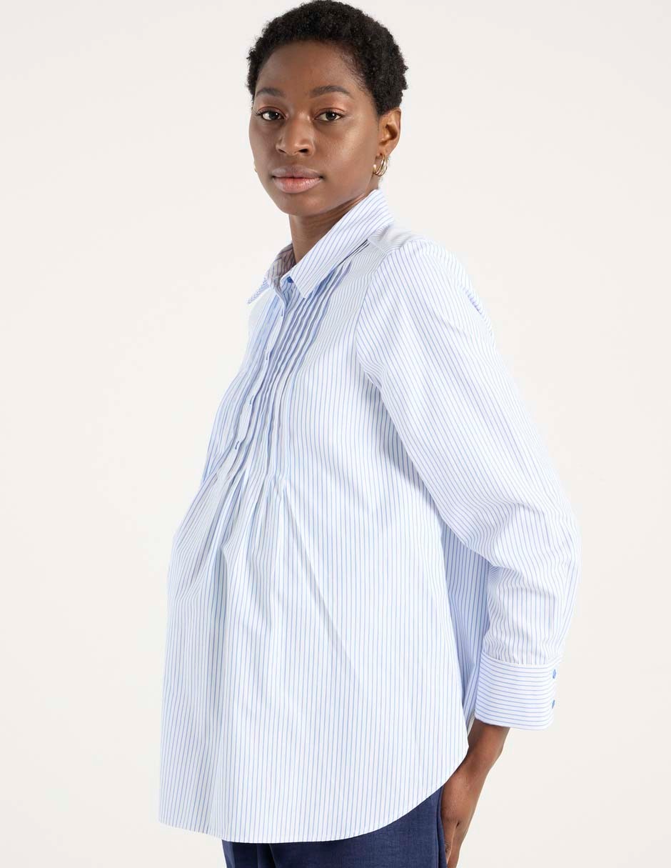 Blusa maternidad manga larga