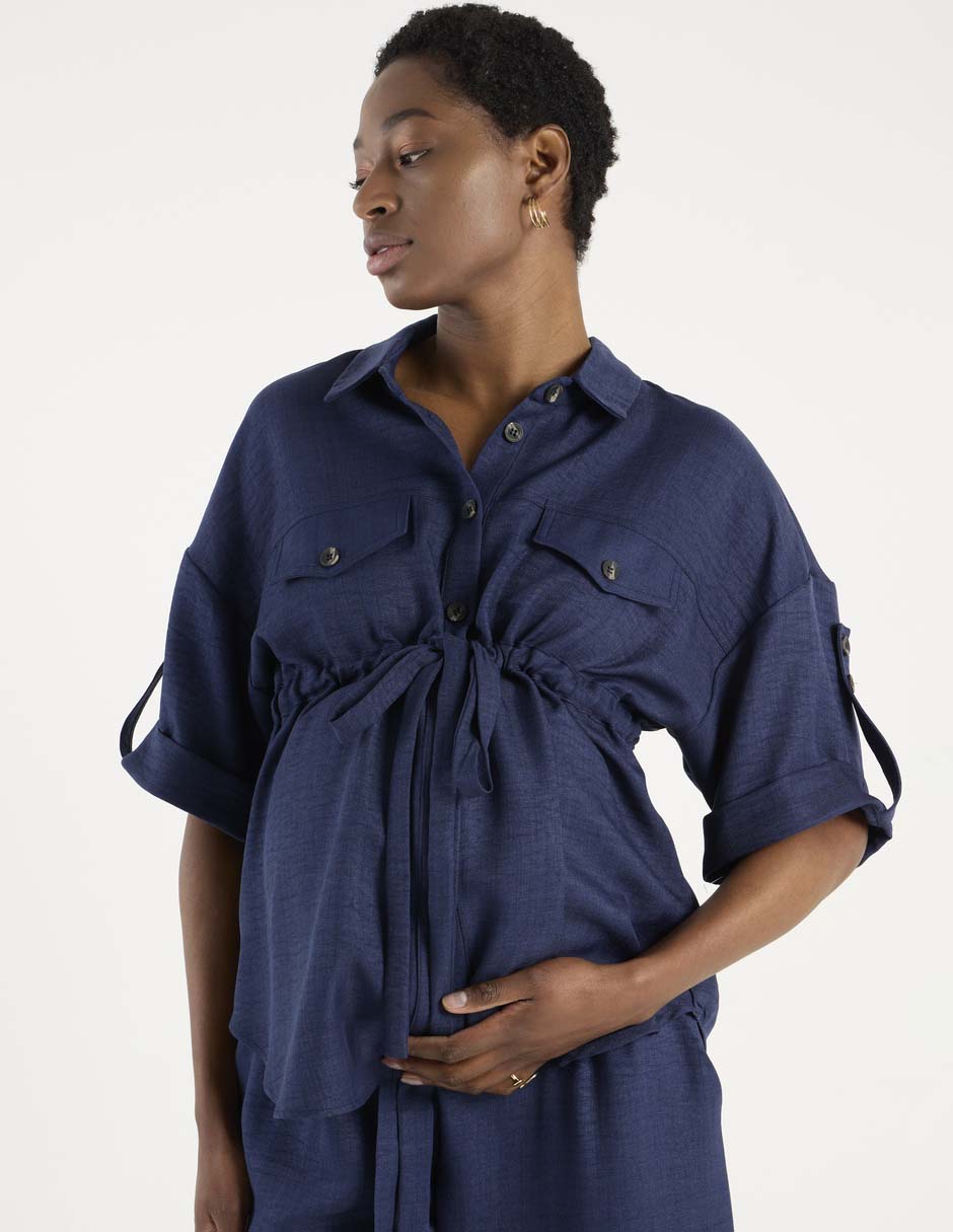Blusa maternidad manga al codo Blusa maternidad manga al codo