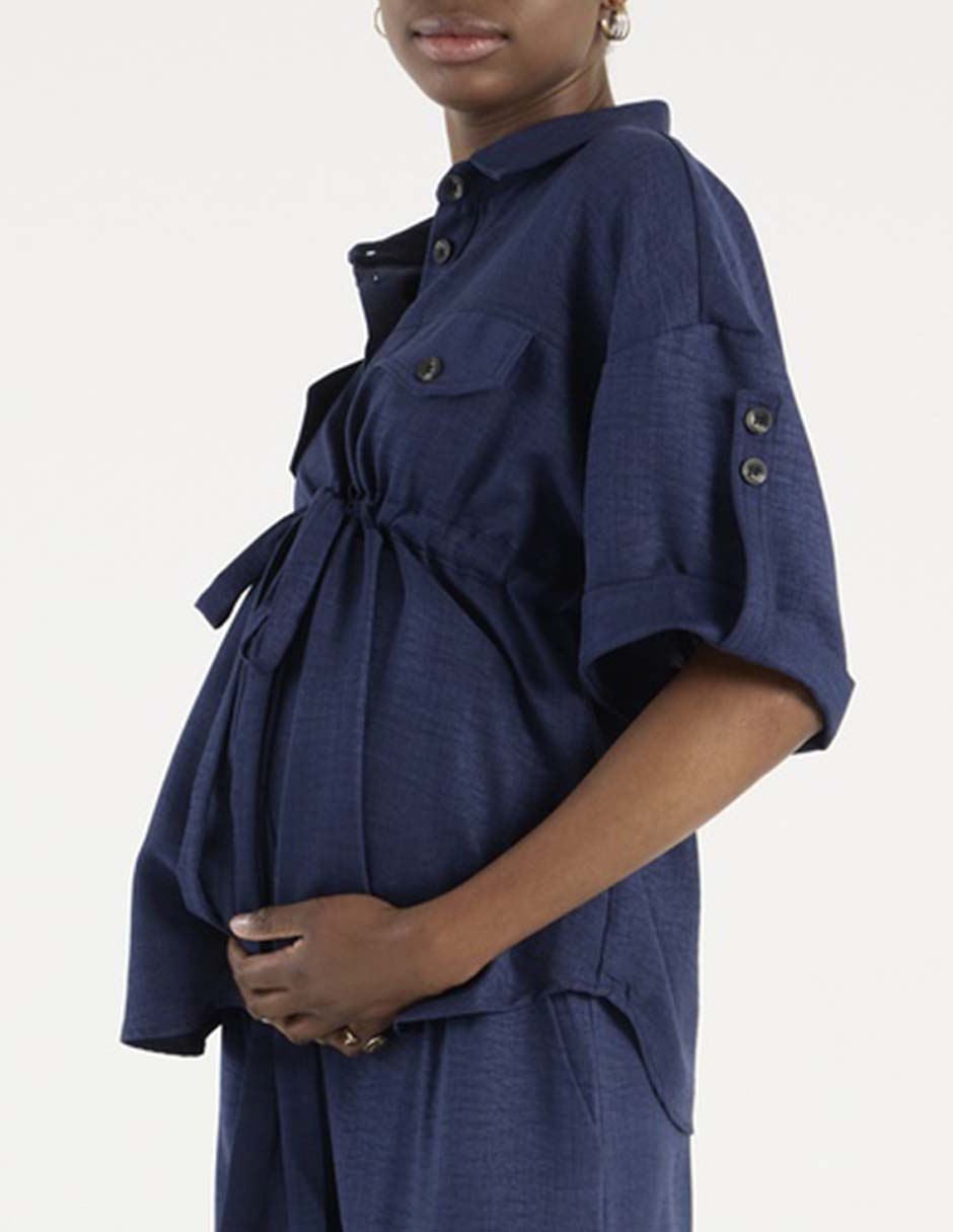 Blusa maternidad manga al codo 5