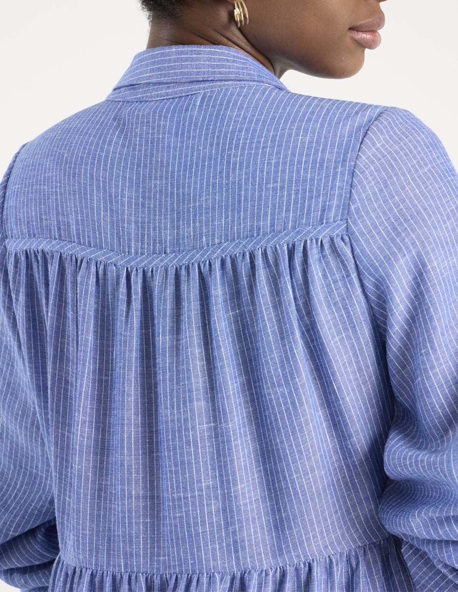 Vestido maternidad corto casual 10