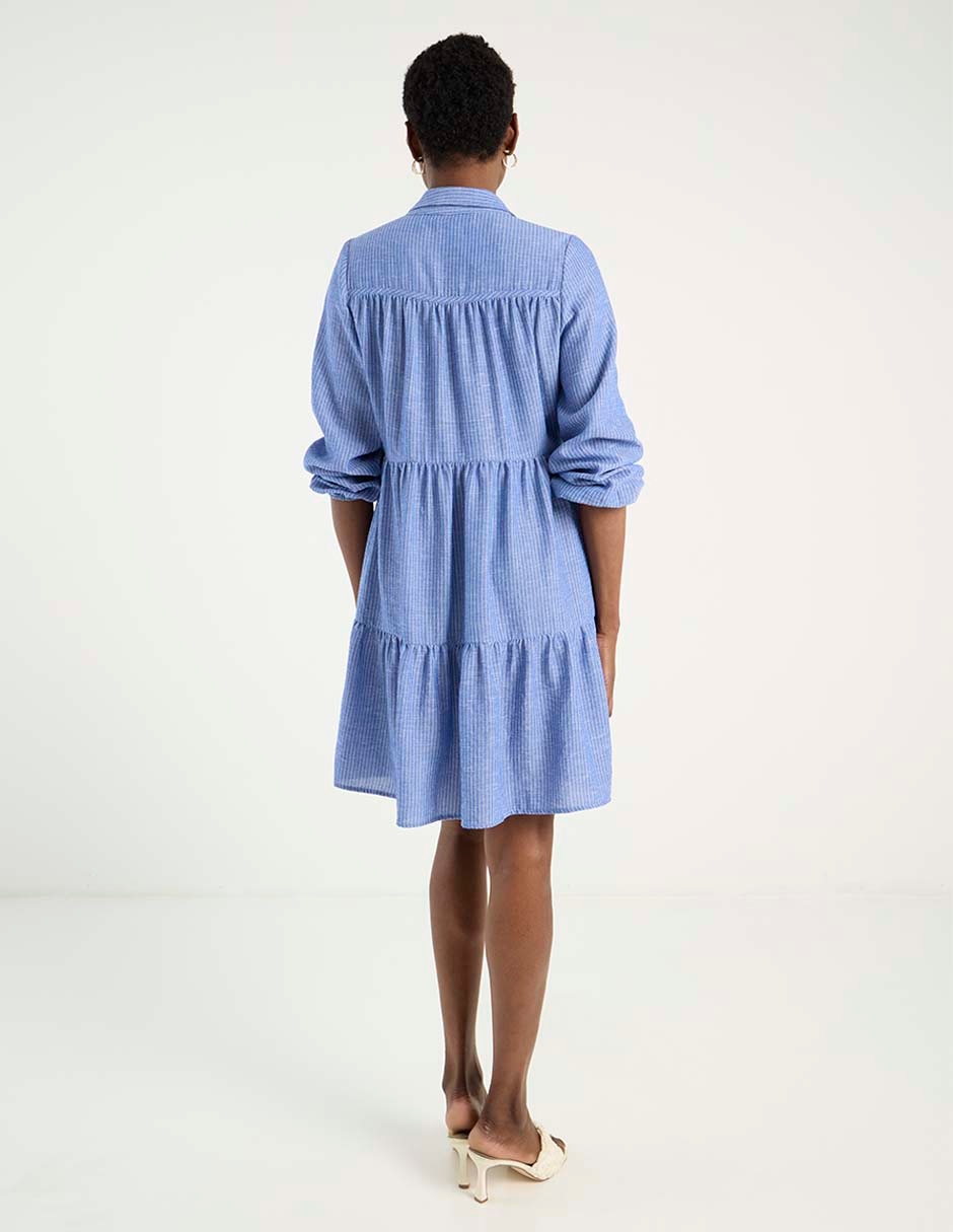 Vestido maternidad corto casual 11