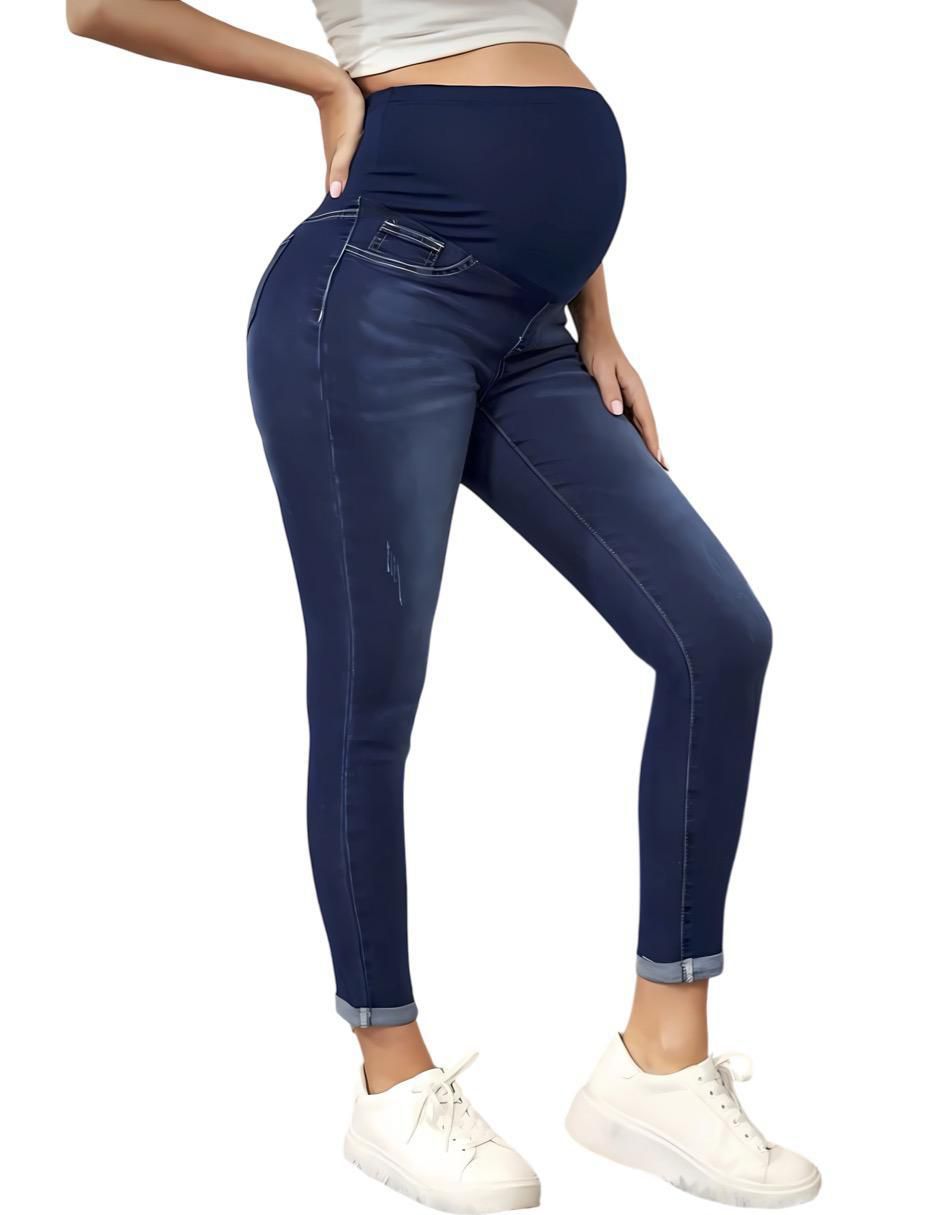 Jeans maternidad skinny Loving Mommy corte cadera