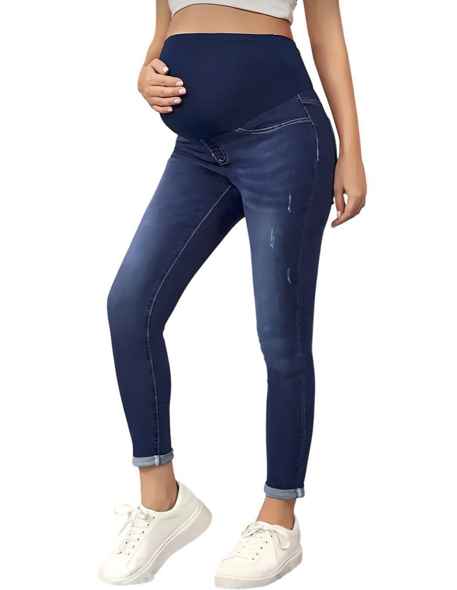 Jeans maternidad skinny Loving Mommy corte cadera