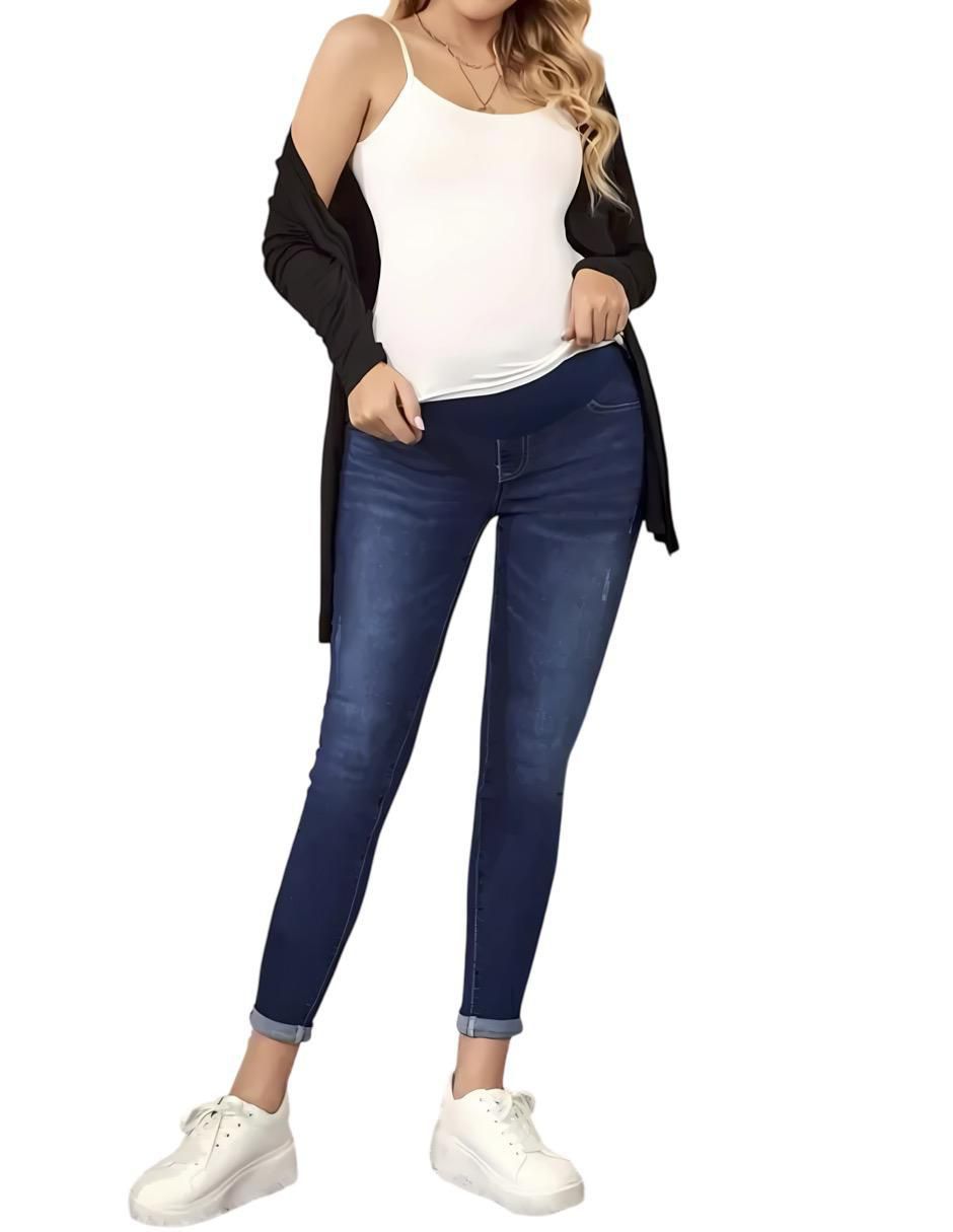 Jeans maternidad skinny Loving Mommy corte cadera