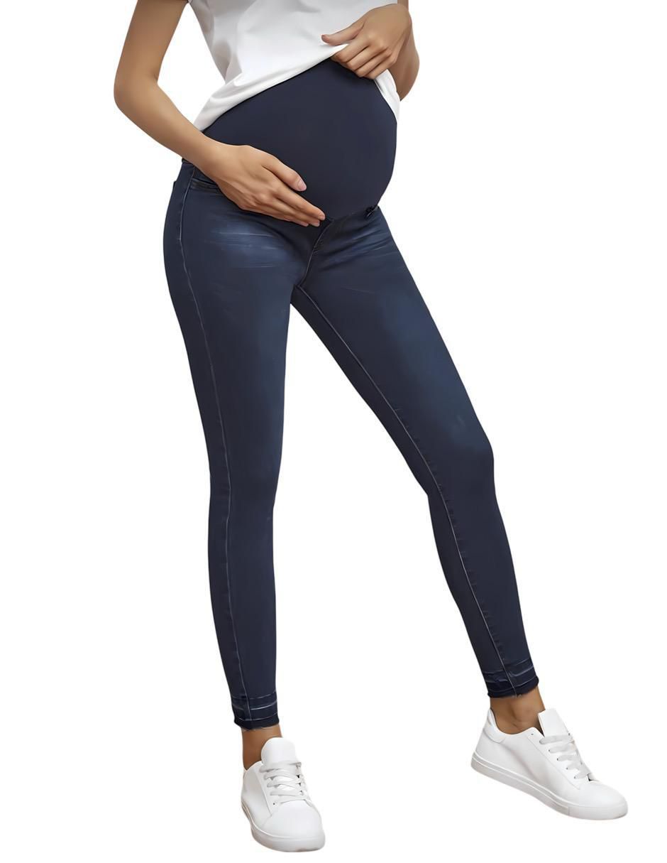 Jeans maternidad skinny corte cadera