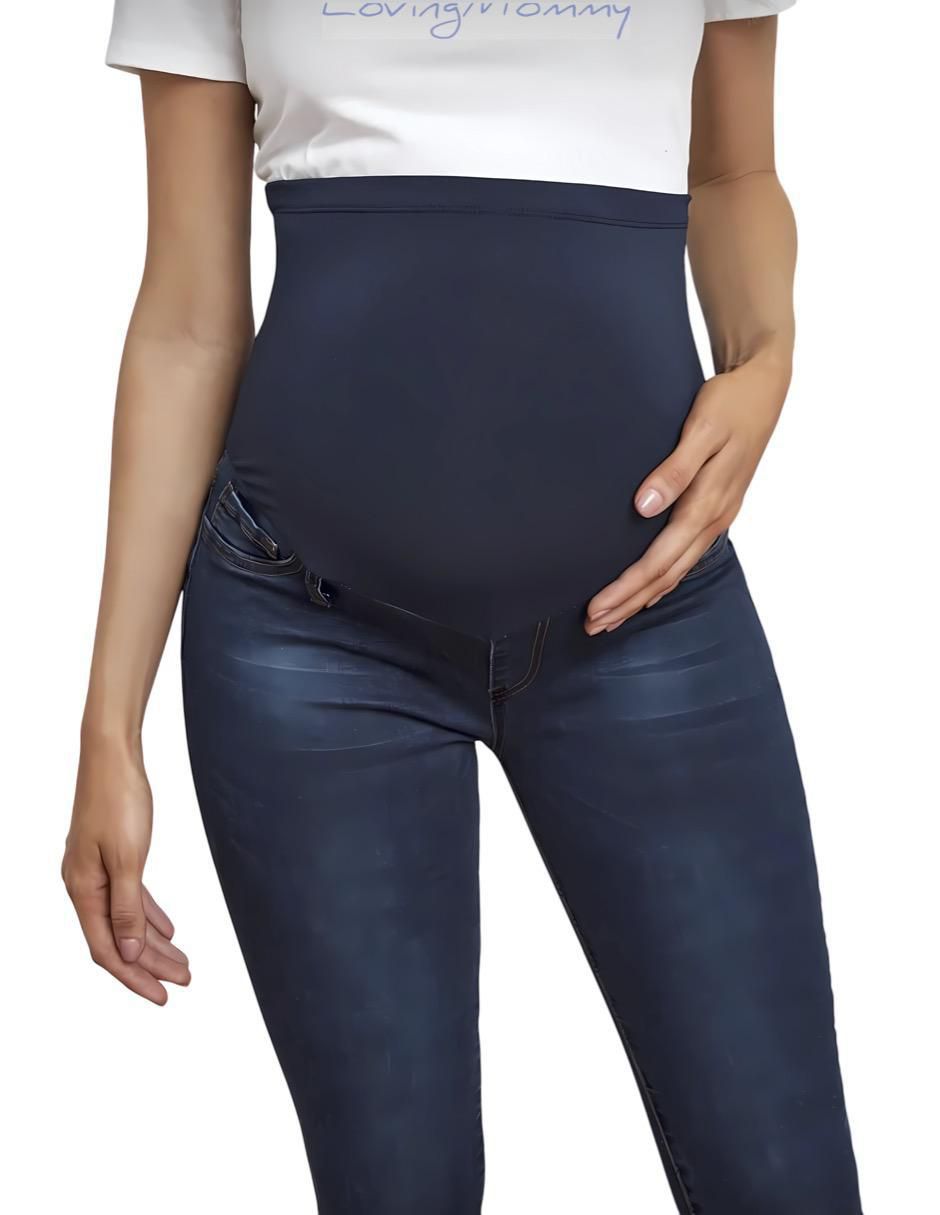Jeans maternidad skinny Loving Mommy corte cadera