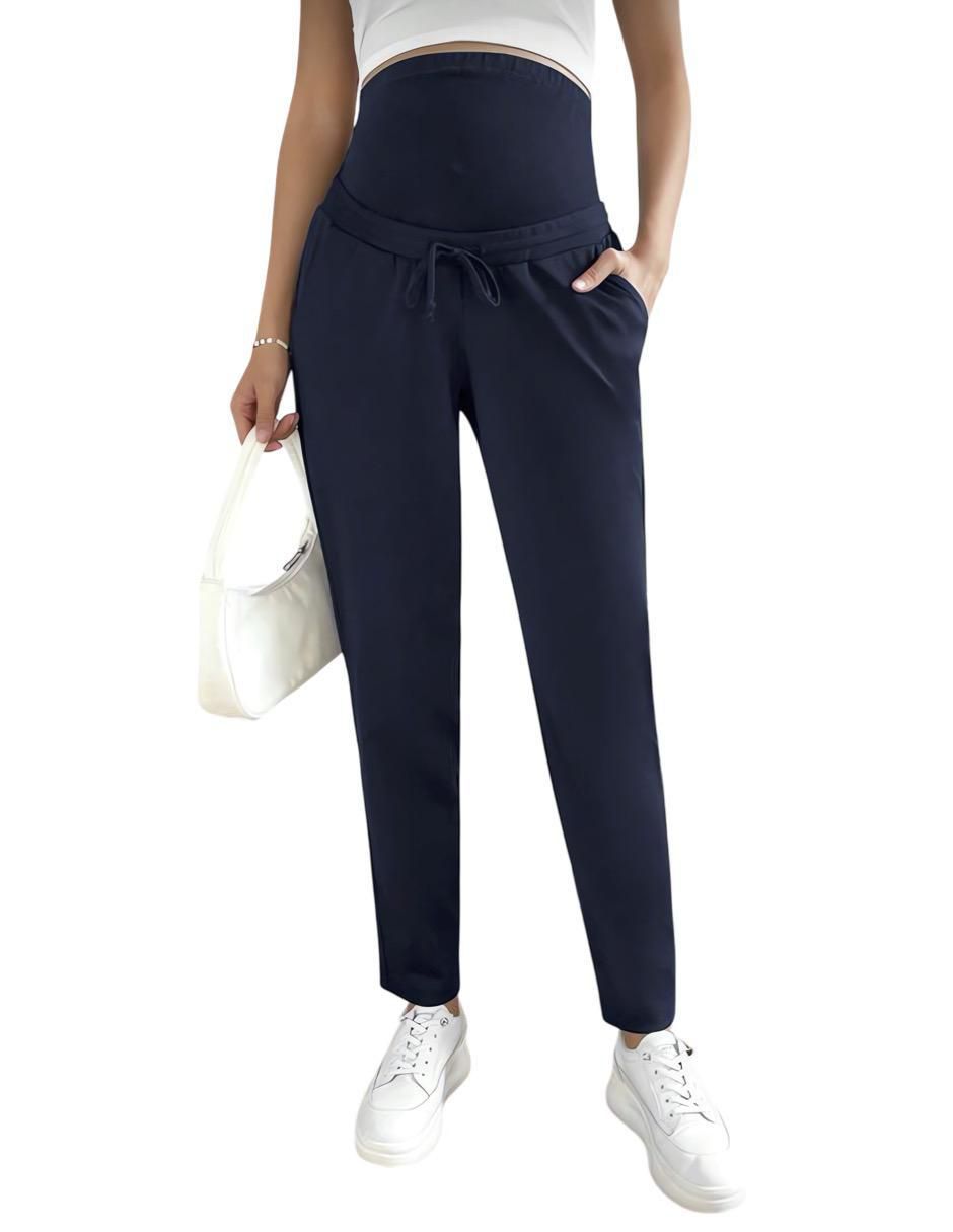 Pants maternidad regular con elástico