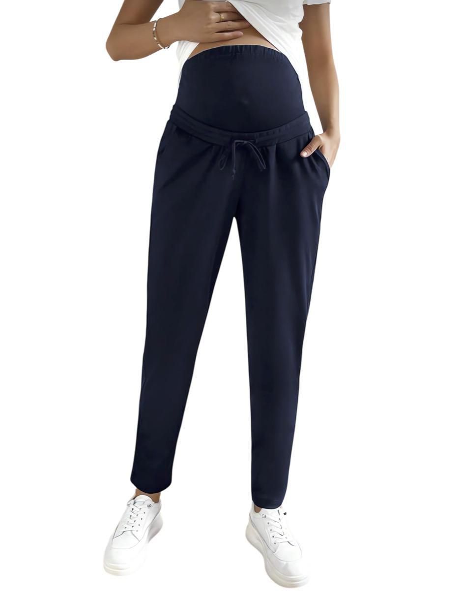 Pants maternidad regular con elástico 4