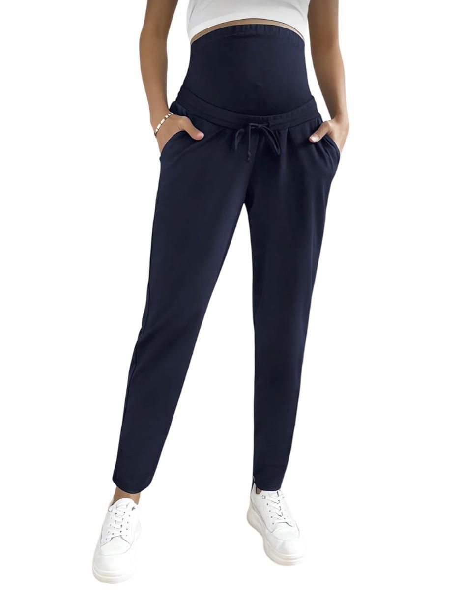 Pants maternidad regular con elástico 2