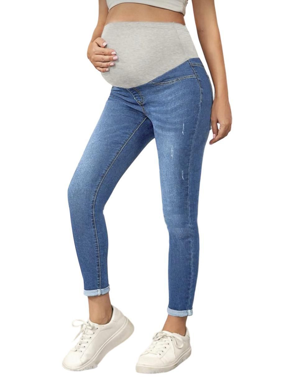 Jeans maternidad skinny Claro corte cintura 5