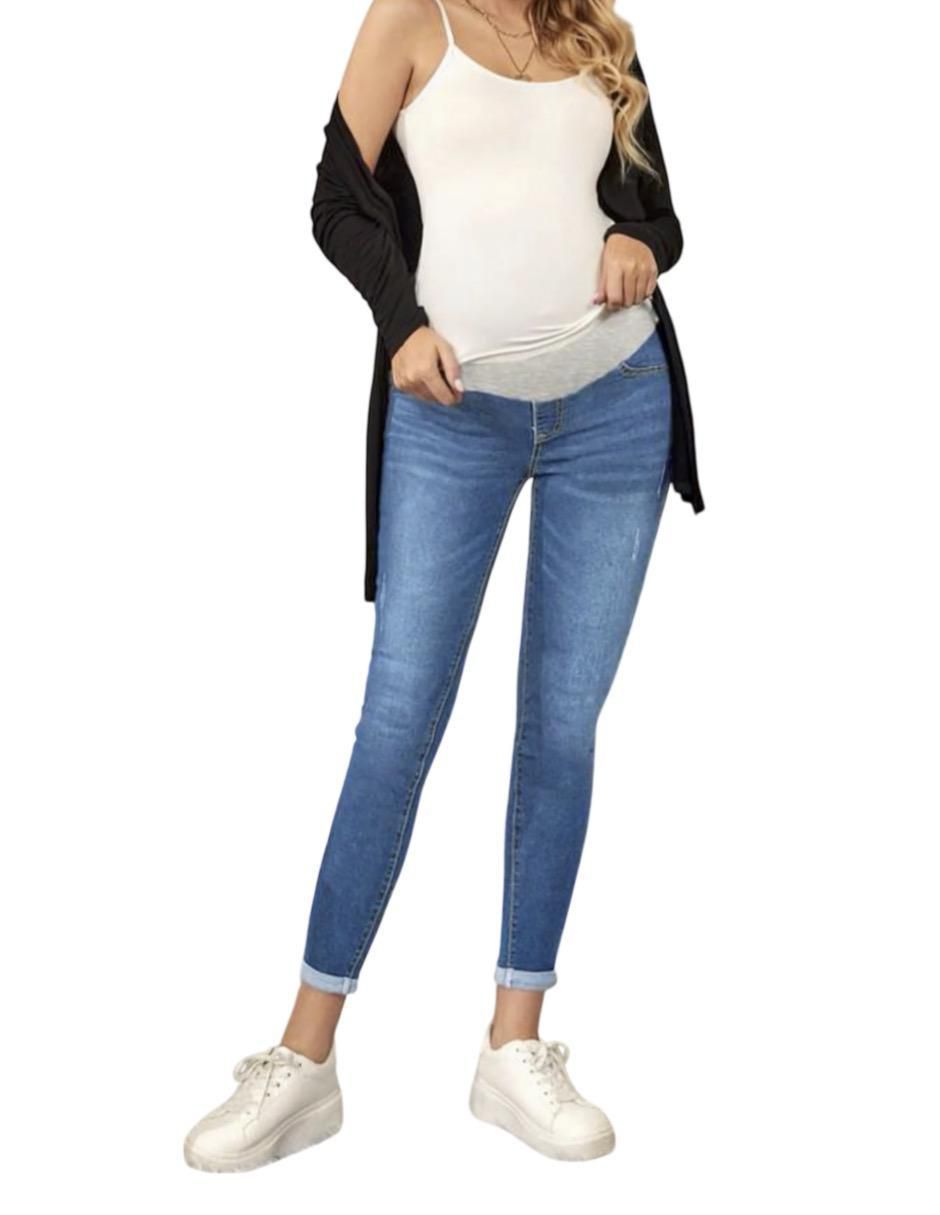 Jeans maternidad skinny Claro corte cintura 6