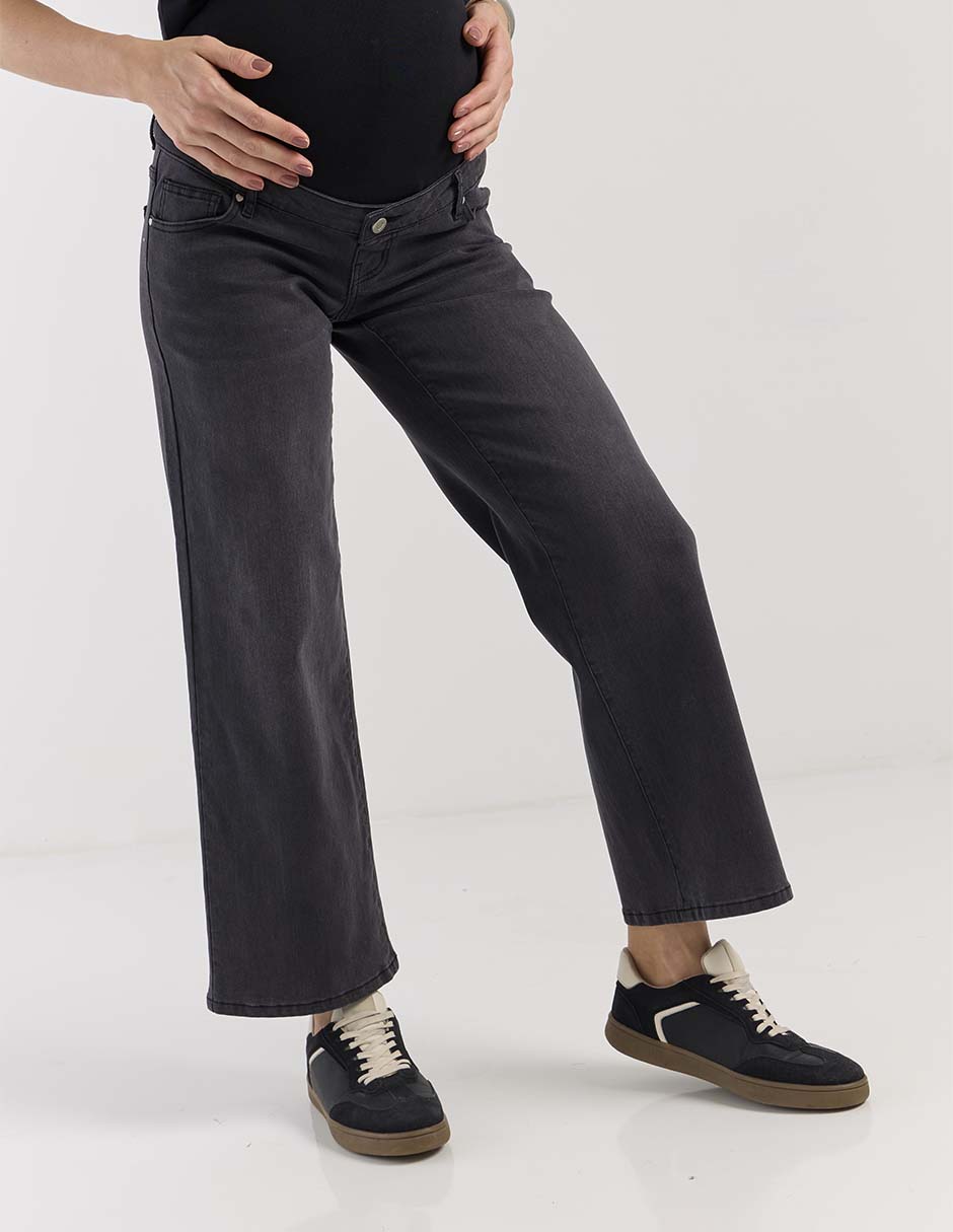 Jeans de maternidad straight cintura alta Jeans de maternidad straight cintura alta