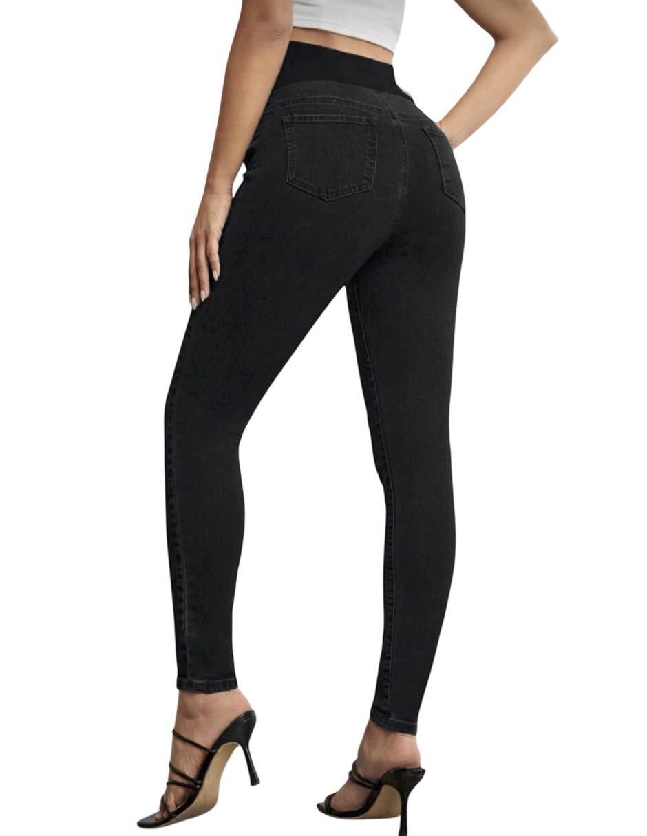 Jeans de maternidad skinny Loving Mommy corte cintura alta