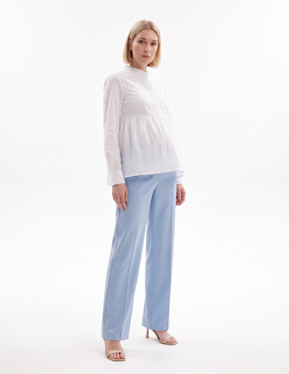 Blusa maternidad manga larga 3