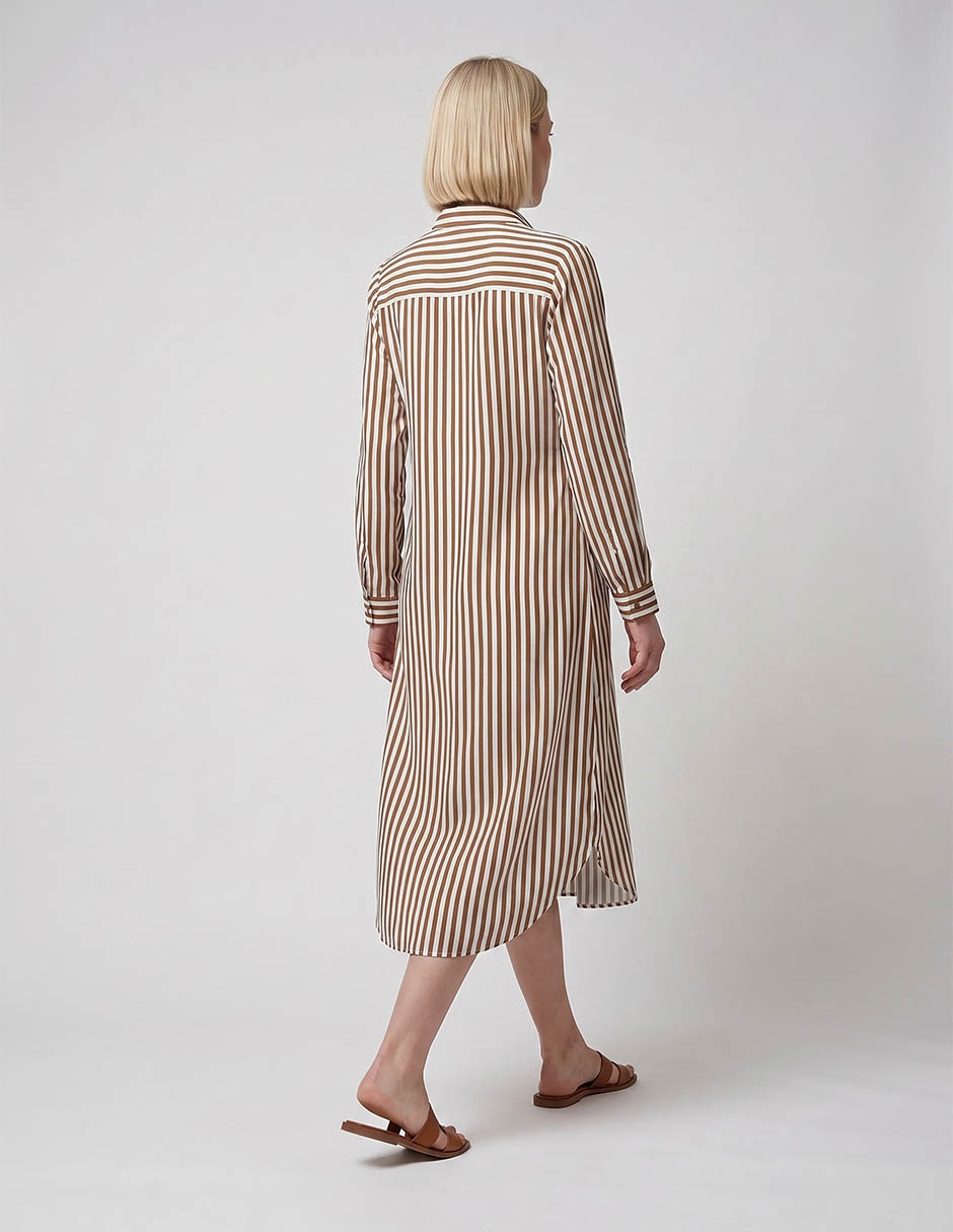 Vestido maternidad rodilla casual 2
