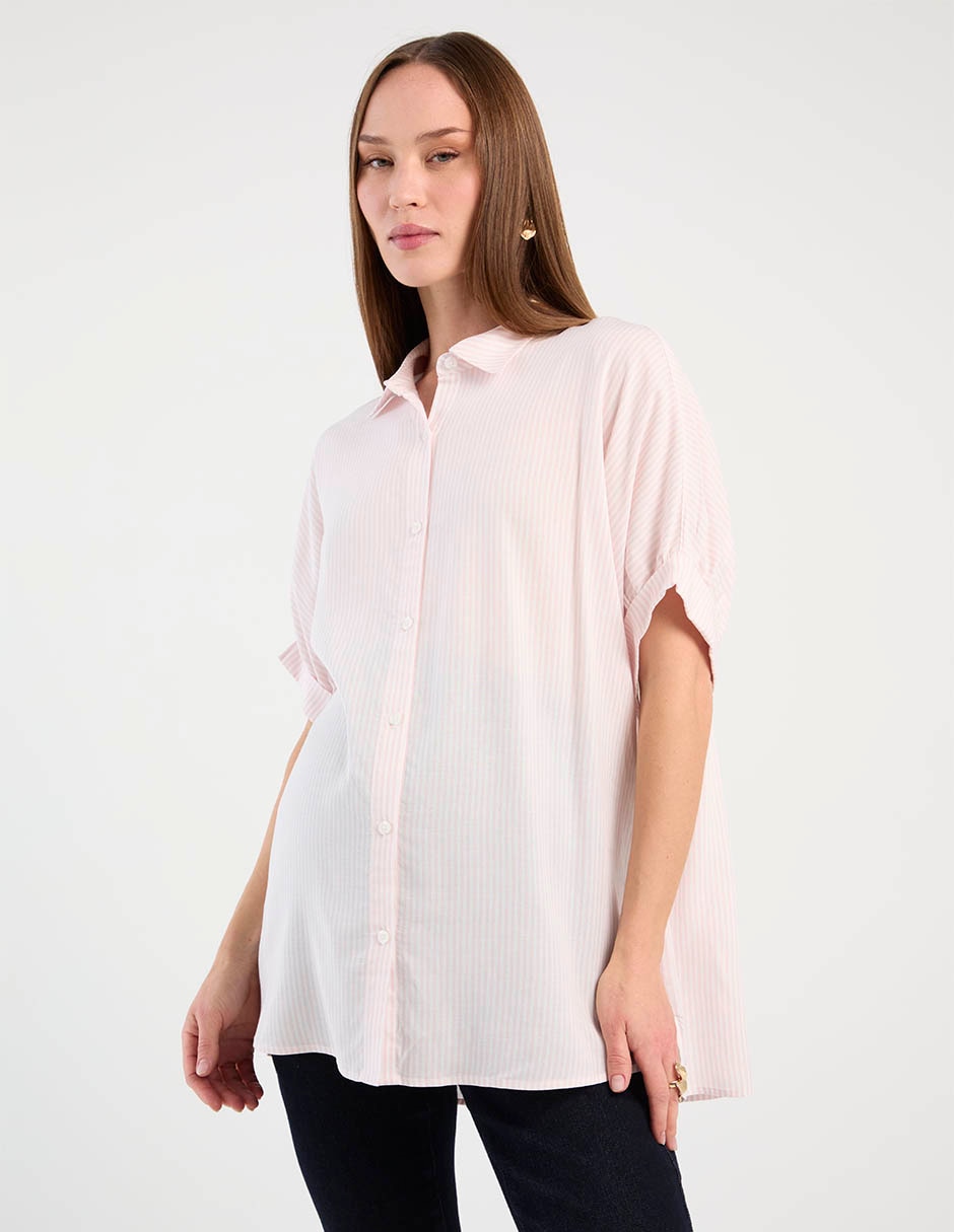 Blusa materidad manga corta Blusa materidad manga corta