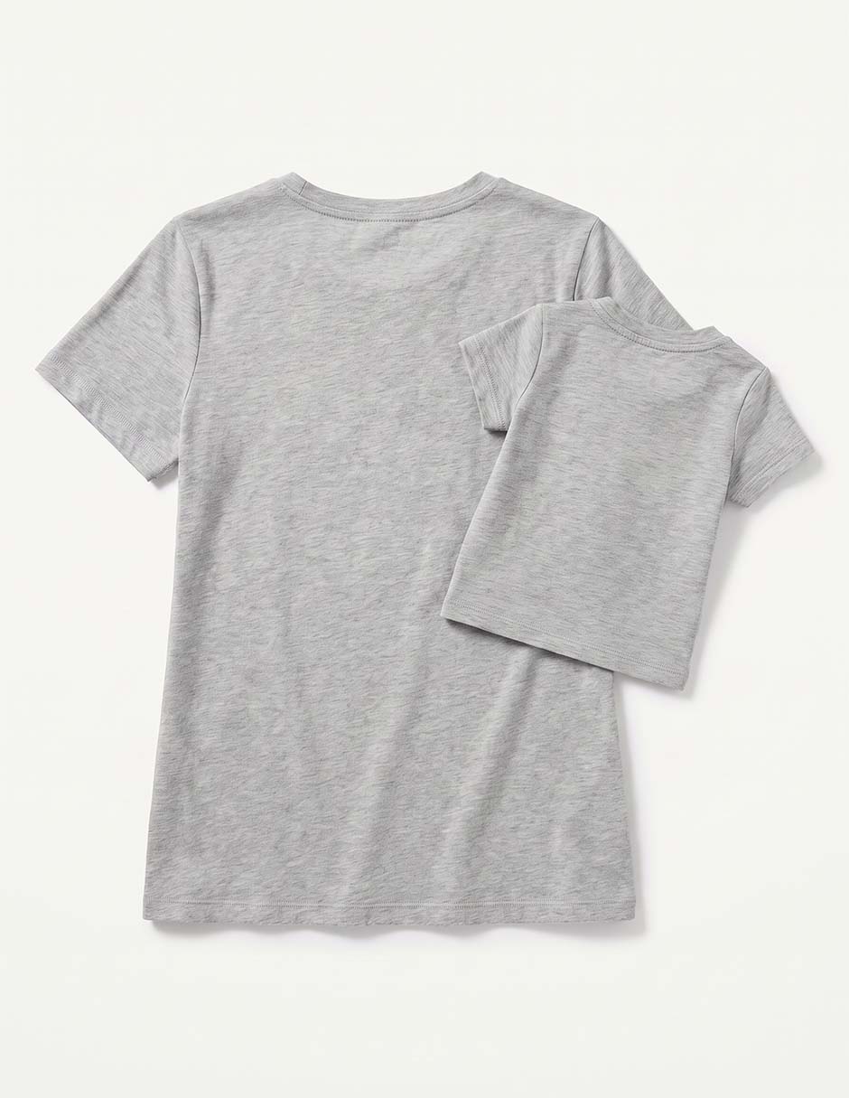 Playera maternidad manga corta cuello redondo 6