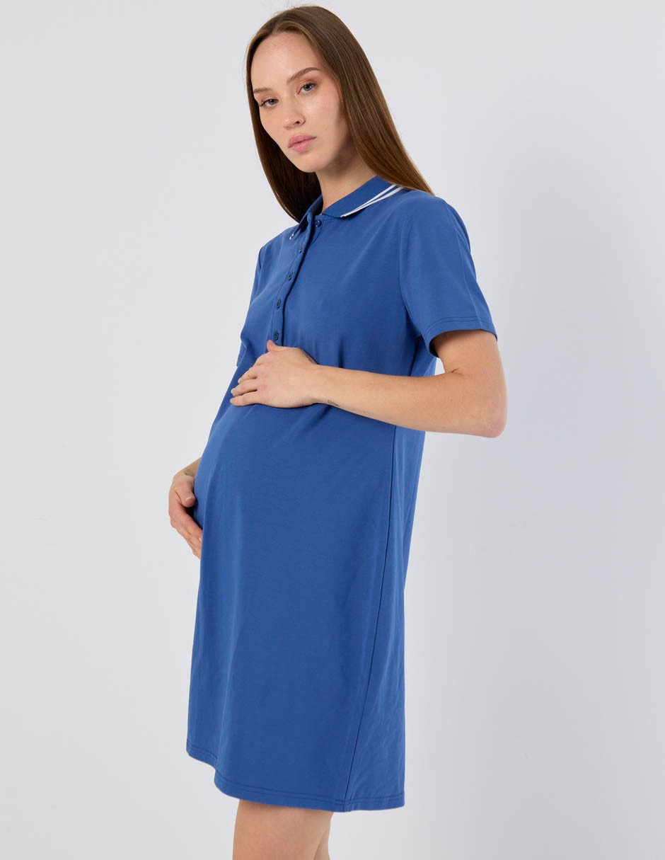 Vestido maternidad corto casual
