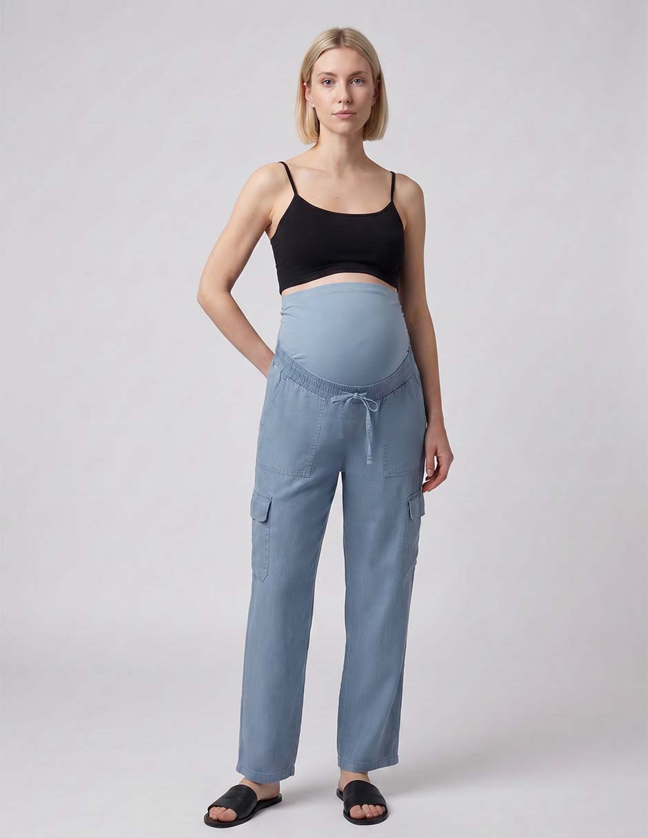 Pantalón maternidad amplio 2