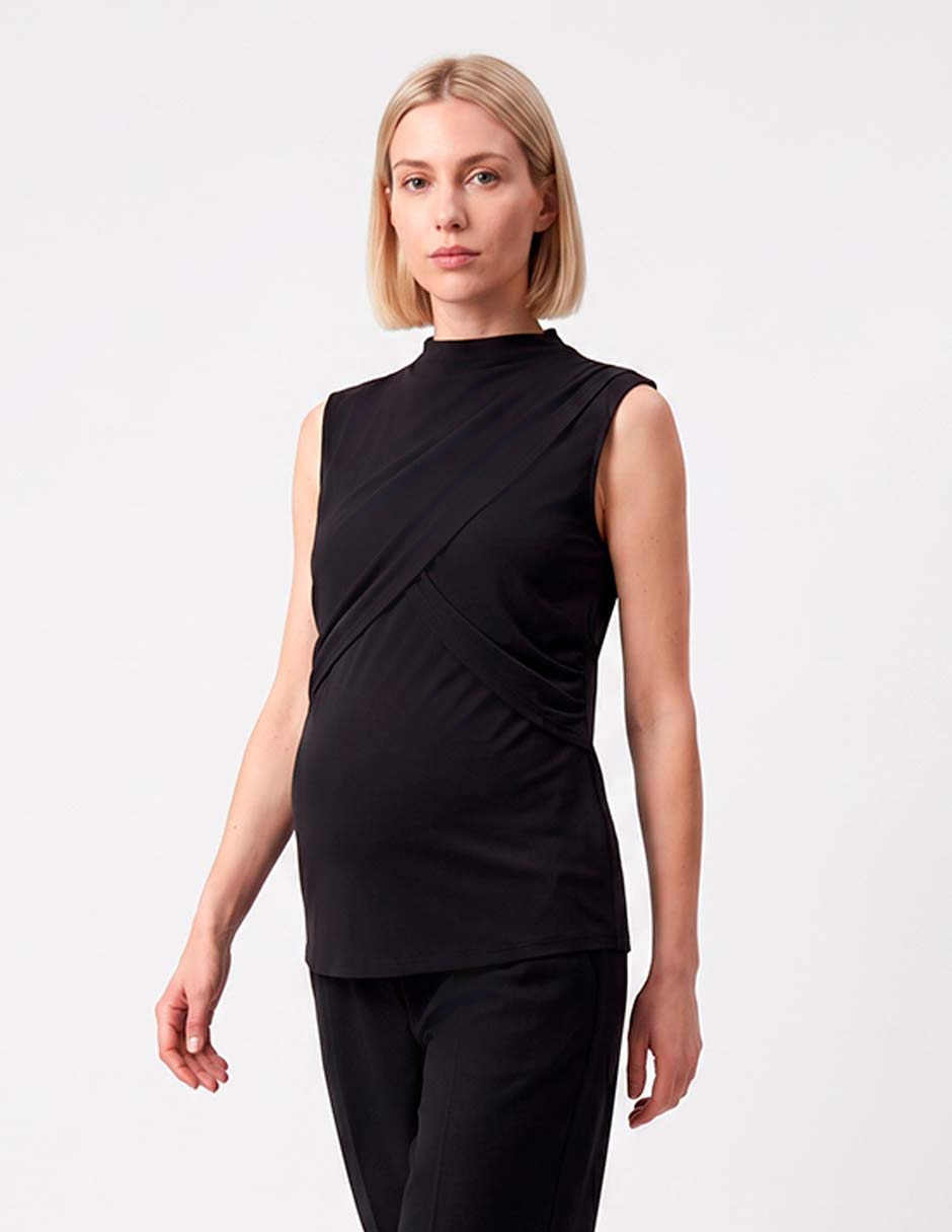 Blusa maternidad sin manga Blusa maternidad sin manga